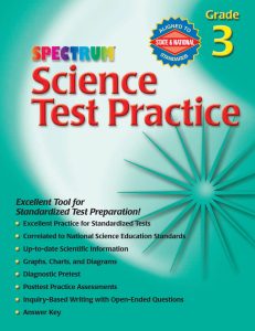 Rich Results on Google's SERP when searching for 'Spectrum Science Test Practice 3'