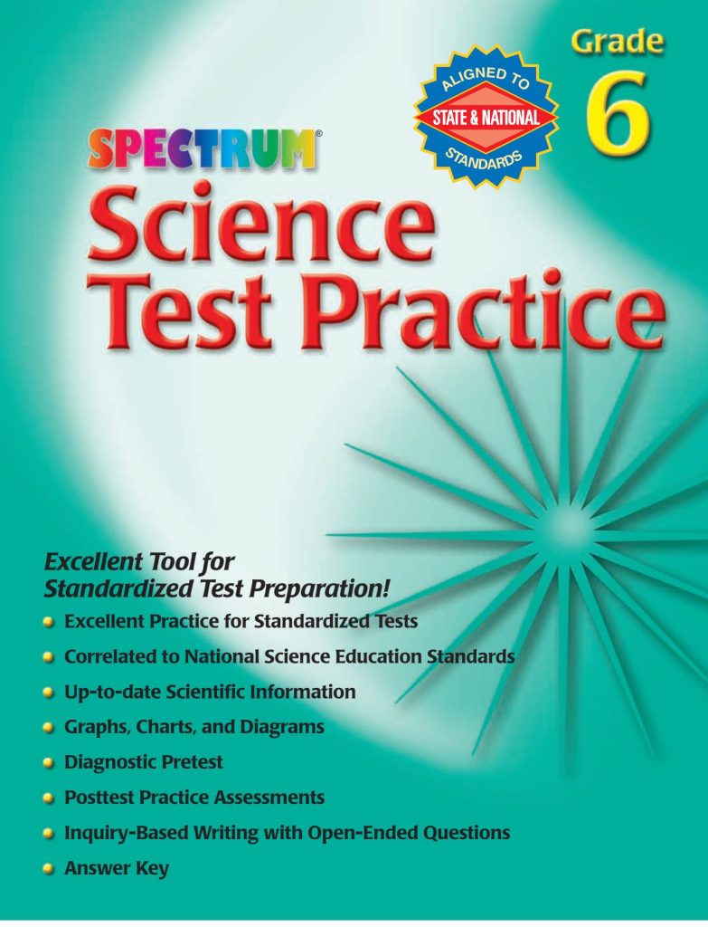 Rich Results on Google's SERP when searching for 'Spectrum Science Test Practice 6'