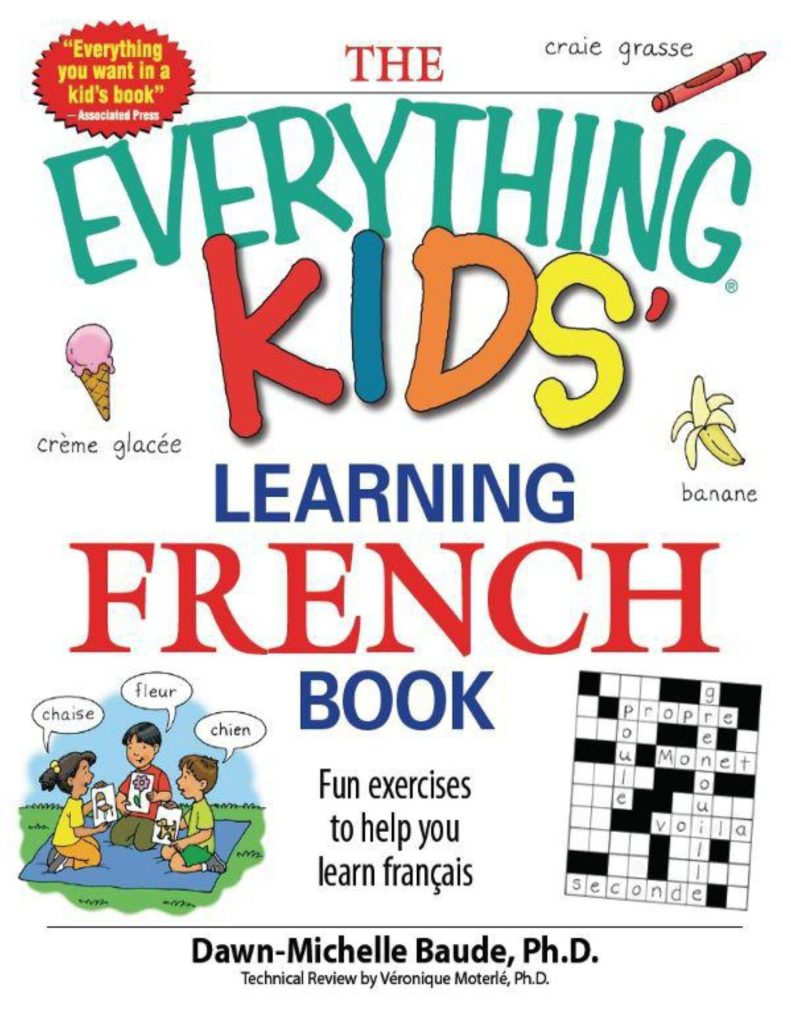 Rich Results on Google's SERP when searching for 'Everything Kids Learning French Book'