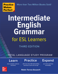 Rich Results on Google's SERP when searching for 'Intermediate English Grammar for ESL Learners Book'
