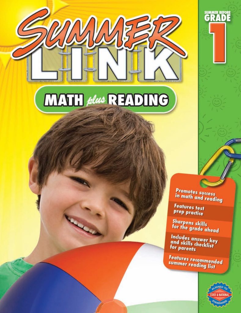 Rich Results on Google's SERP when searching for 'Summer Link Math Plus Reading Book 1'