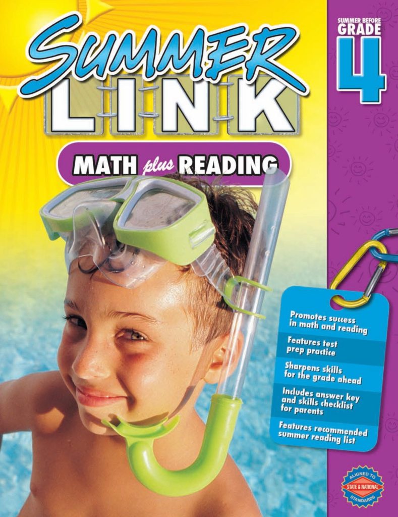 Rich Results on Google's SERP when searching for 'Summer Link Math Plus Reading Book 4'