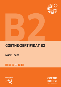 Rich Results on Google's SERP when searching for 'Goethe Zertifikat Pruefung B2 Modellsatz'