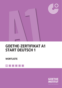 Rich Results on Google's SERP when searching for 'Goethe-Zertifikat A1 Start Deutsch Wortliste'