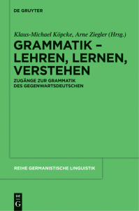 Rich Results on Google's SERP when searching for 'Grammatik Lehren, Lernen, Verstehen Zugänge zur Grammatik des Gegenwartsdeutschen'
