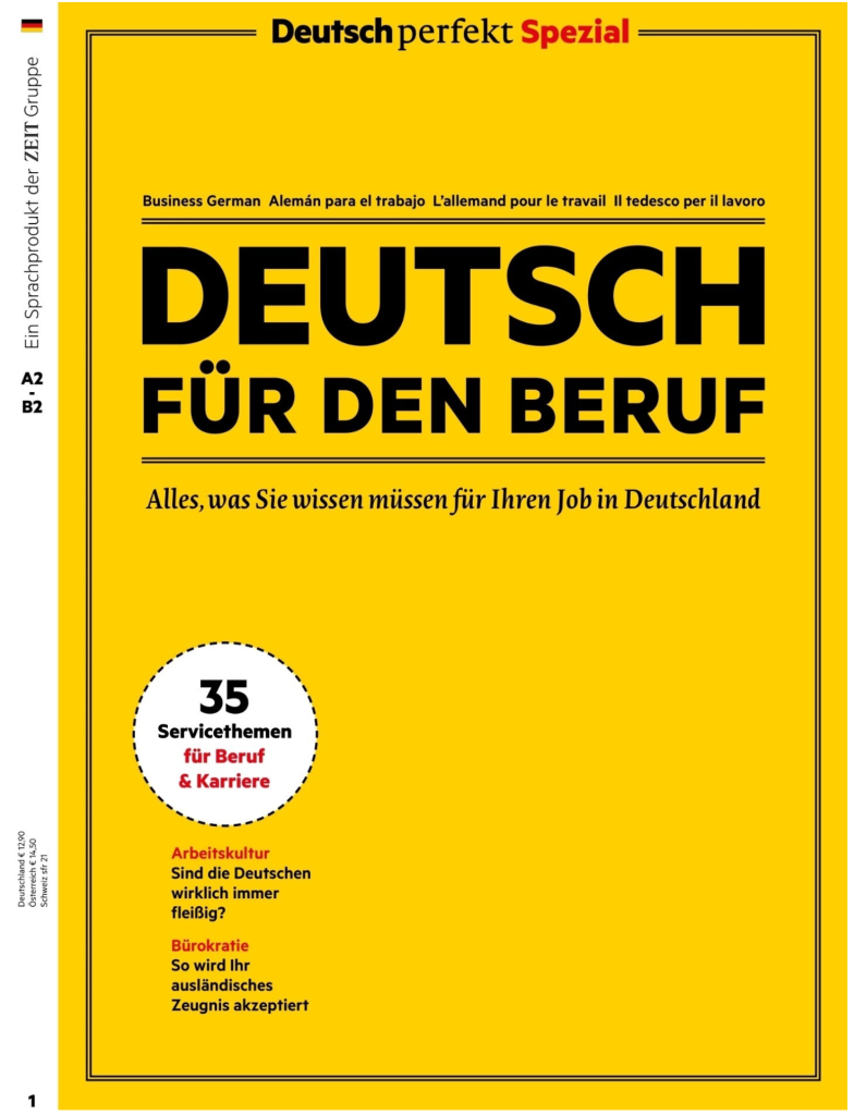 Rich Results on Google's SERP when searching for 'Deutsch Perfekt Spezial Deutsch Fur Den Beruf'